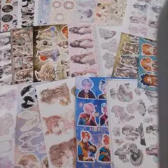 コラージュシート★A4サイズ★30枚セット④★まとめ売り★おすそ分け★1枚ずつ★