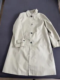 MUJI 無印　ステンカラーコート　ベージュ　 S