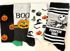 ハロウィン限定　ディズニー　ジャック　スヌーピー　魔法使い道具　キャラソックス