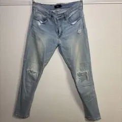 AZUL by moussy スキニーデニム XL