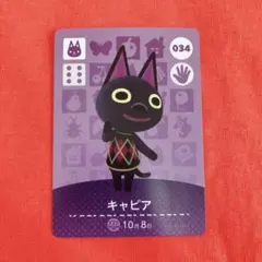 どうぶつの森 amiiboカード 第1弾 キャビア