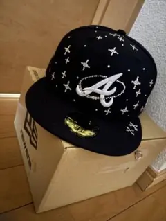 New Era 59FIFTY Atlanta ジュエルキャップスワロ 73/8 - メルカリ