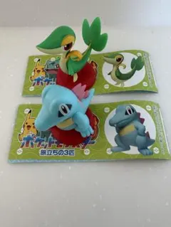 ポケモン チョコエッグ ワニノコ ツタージャ