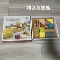 【美品】箱付きEdinter エドインター 音いっぱいつみき 積み木