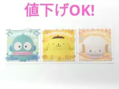 ポムポムプリン ハンギョドン こぎみゅん サンリオキャラクターズスナックシール