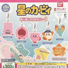 星のカービィ めじるしアクセサリー3 全5種コンプリート