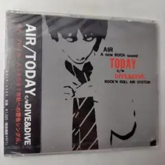 未使用品　AIR / TODAY c/w DIVE&DIVE CD