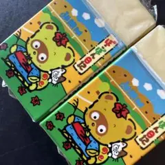 レトロサンリオ1990ぽこぽん日記消しゴム2点のサムネイル