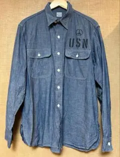 The Real McCoy's USN シャンブレーシャツ 16 - メルカリ