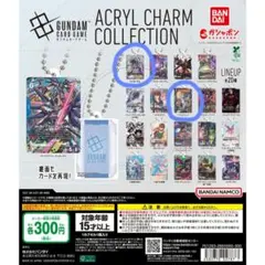 ガンダムカードゲーム アクリルチャーム νガンダム＆アムロ・レイセット