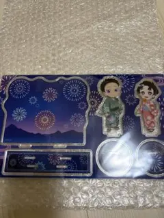 鬼滅の刃　花火大会　狛治と恋雪　WEBSHOPくじ　ジオラマアクリルスタンド