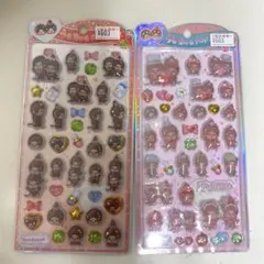 モンチッチ うるちゅるポップシール 2シートセット