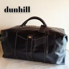 良品 ダンヒル 2way レザー ボストン ショルダーバッグ レディース メンズ