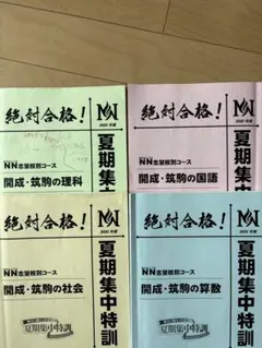 ㉒ま 自宅保管新品未使用 NN桜蔭 算数そっくりテスト問題集 早稲田