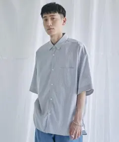 超高級★未使用級◎パブリックトウキョウ　コンフォートハーフスリーブシャツのサムネイル