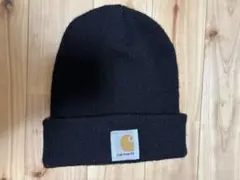 Carhartt カーハート ニット帽 ビーニー ブラック カナダ製 A18