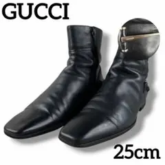 2026年最新】グッチ GUCCI 黒サイドジップブーツの人気アイテム - メルカリ