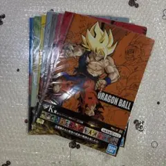 ドラゴンボール 超戦士バトル列伝Z K賞 A4クリアファイル