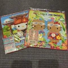 【未開封】沖縄限定ハローキティタオル 2枚セット