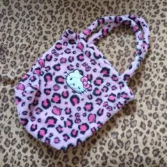 ハローキティ ヒョウ柄バッグ