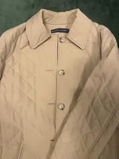 RALPH LAUREN キルティング コート ラルフ ベージュ　9