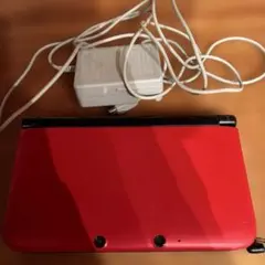 Nintendo 3DS LL レッド 本体 ACアダプター付き
