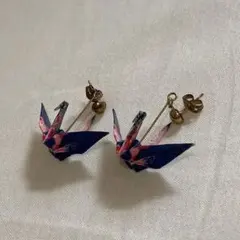 折り紙　ピアス　\和装、着物にぜひ♡/