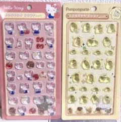 サンリオキャラクターボンボンドロップシール　海外輸入品キティポムポムプリンセット