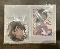 にじさんじENヴォックス・アクマ 誕生日グッズ2025 缶バッジ&チェキ風カード