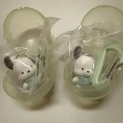 サンリオ カラフルカラビナマスコットチャーム ポチャッコ　2個セット