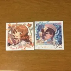 学園アイドルマスター 花海佑芽 箔押し ノーマル 2枚セット