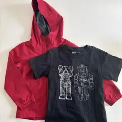 UNIQLO フード付きジャンパー＆Tシャツセット12