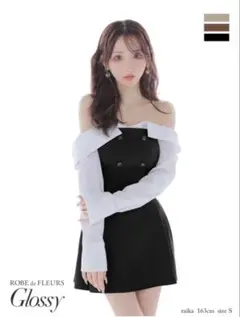 ROBEdeFLEURSGlossy キャバドレス