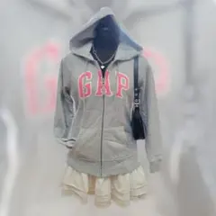 00s archive y2k zip hoodie OLD GAP 平成ギャル