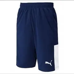 新品未使用 PUMA プーマ L 軽量 ジャージパンツ 吸収速乾 快適 紺