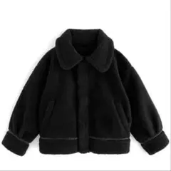 GRL ボアジャケット ブラック Freeサイズ