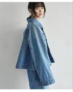ohnishi ai×Donobanコラボ再販即完売フレアデニムジャケット新品