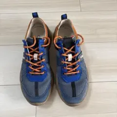 【最終値下げ！】COACH ブルーオレンジ スニーカーのサムネイル