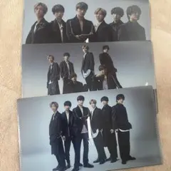 SixTONES 1ST 特典 クリアファイル 3枚セット