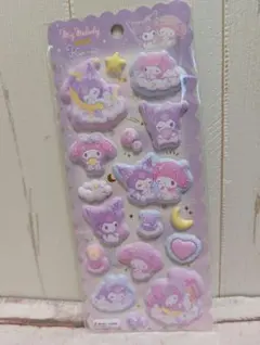 もちもちマシュマロシール マイメロディ&クロミ