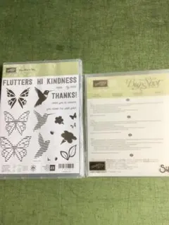 未使用⭐︎一点限りSimply Zinnia スタンプダイセット　スタンピンアップ 未使用⭐︎一点限りSimply Zinnia スタンプダイセット スタン