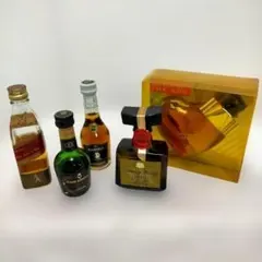 ミニボトル ブランデー ミニチュア 古酒 レミーマルタン ヘネシー