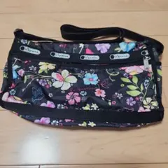 ル*コ様 レスポートサック 花柄 ショルダーバッグ⑨