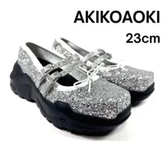 美品】AKIKOAOKI GISELLE GLITTER BLACK 37 - メルカリ