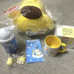 サンリオ　一番くじ　ガチャガチャ　ポムポムプリン　シナモロール　ぺっくる