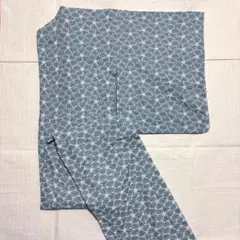 こ*り様 レース着物 花柄 ブルーグレー　ハナミズキのサムネイル