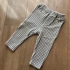 な*ち様 チェック柄パンツ 80サイズ
