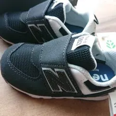 【新品】New Balance 574 キッズスニーカー 黒/白