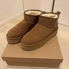 オリエンタルトラフィック　厚底ムートンブーツ