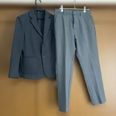 男子　グレー スーツ ジャケットとパンツ セット